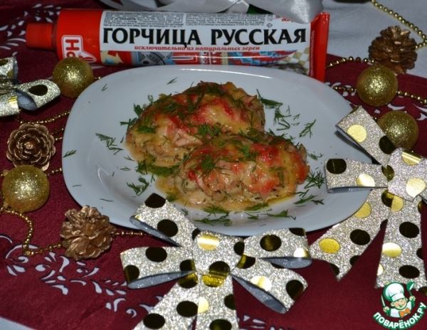 Медальоны из куриной голени "Праздничный ужин"