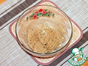 Медовое печенье с орехом и корицей