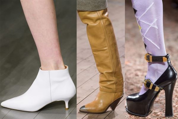 Модная женская обувь – осень-зима 2018-2019