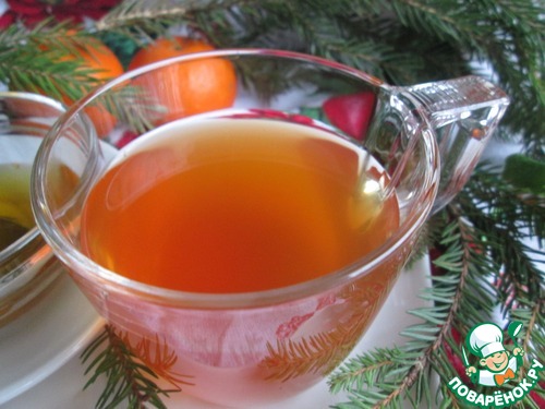 Мятно-мандариновый чай